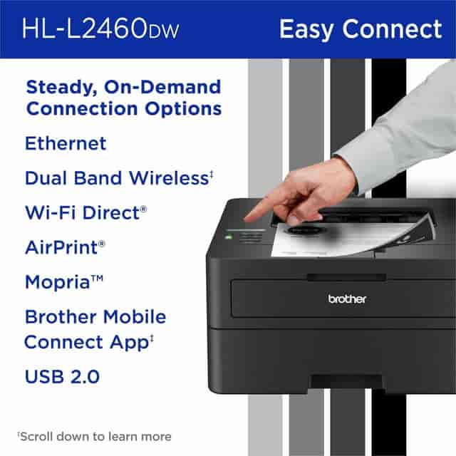 BRTHLL2460DW Product Image 9