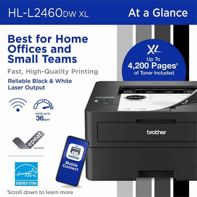 BRTHLL2460DWXL Product Image 2