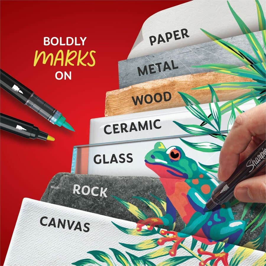 Crayola XL Classic Poster Markers, Bold Marker Point, Chisel