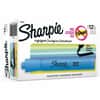 SAN25010B - Highlighter, Chisel Marker Point, Blue Ink, 1 Dozen