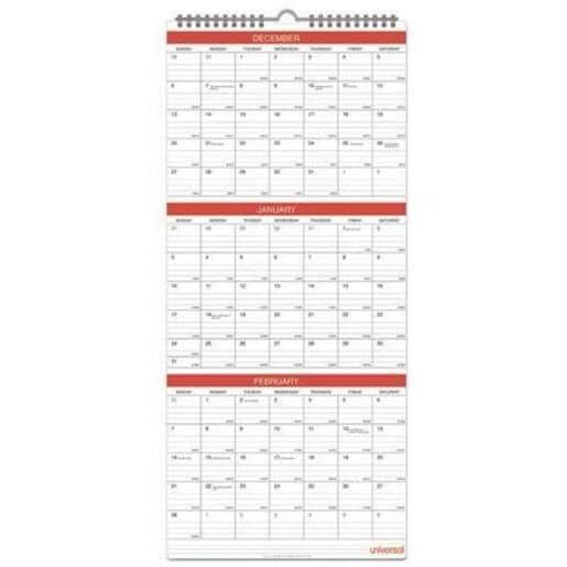 Calendar by Universal® UNV71003 | OnTimeSupplies.com