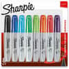 SAN38250PPA - Chisel Tip Permanent Markers, Thin Chisel, Thick Marker Point, Assorted Ink, Alcohol Based, 8 / Pack
