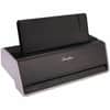 SWI74532 - Commercial Electric 2-Hole Punch, 28 Sheet, 1/4" Punch Size, Black, Gray