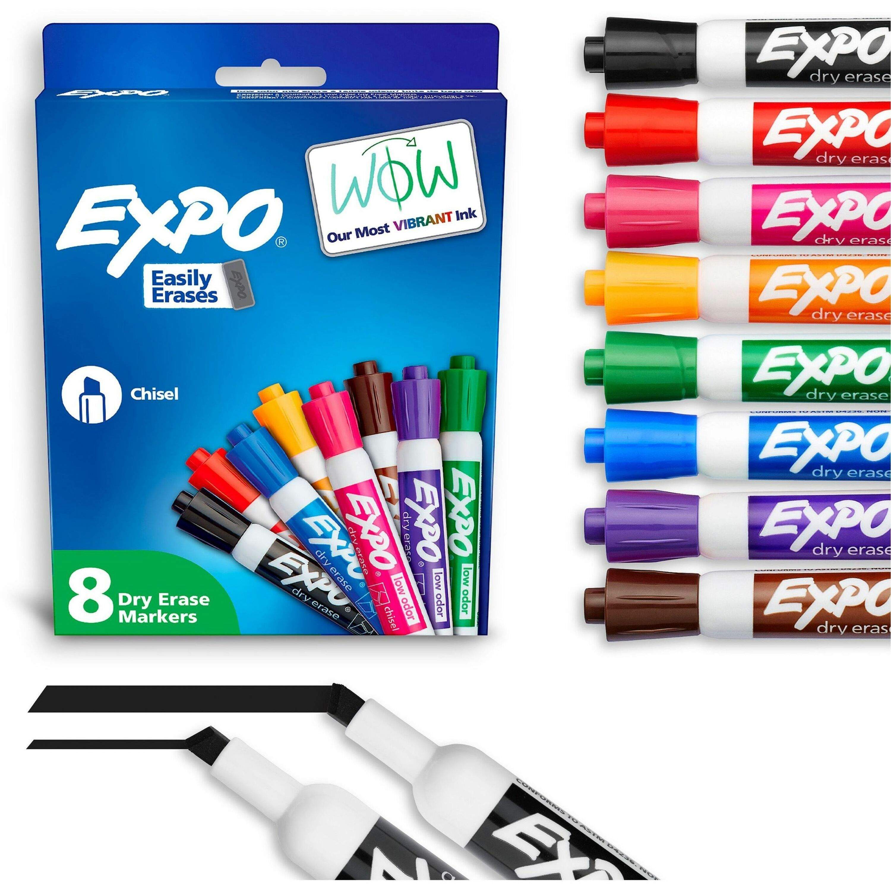 Low-Odor Dry-Erase Markers by Expo SAN80078A | OnTimeSupplies.com