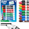 SAN81045A - Dry Erase Markers, Erasable, Assorted Ink, Dry, 16 / Set