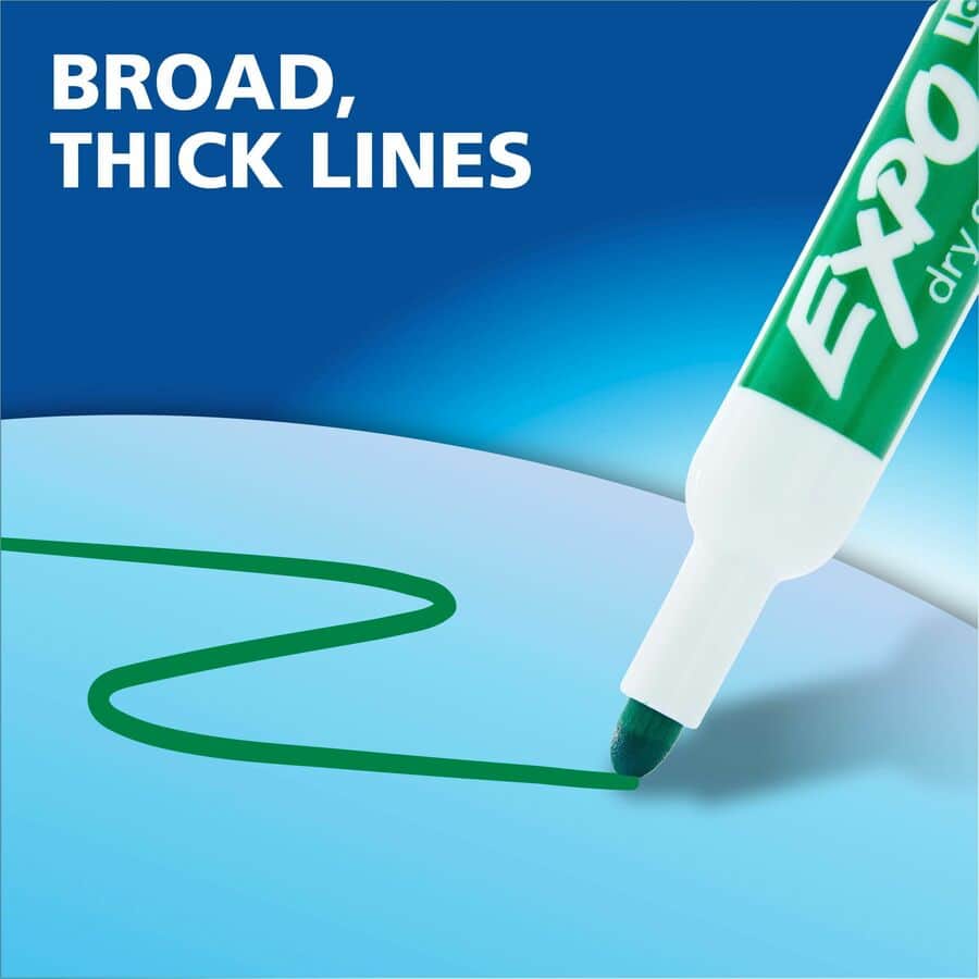 Bold Color Dry-erase Markers by Expo SAN82074A | OnTimeSupplies.com