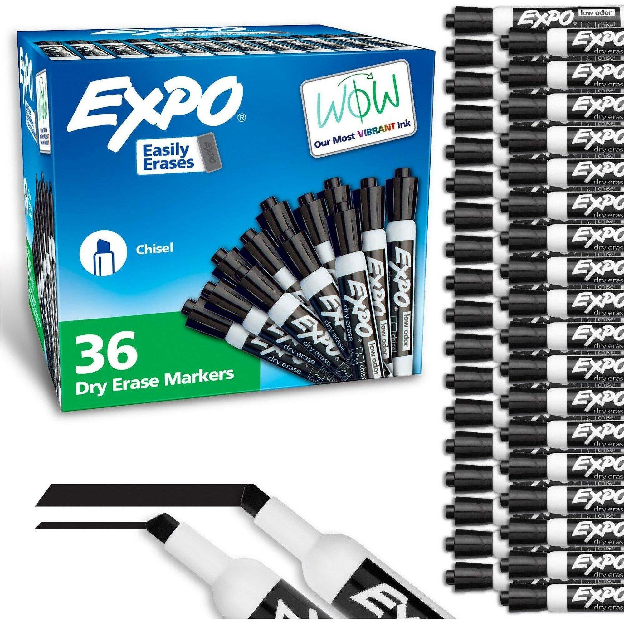 Low Odor Markers by Expo SAN86074 | OnTimeSupplies.com