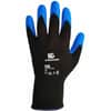 ANS40226 - G40 Multi-Purpose Work Gloves, Oil, Grease Protection, 8 Size Number, Medium Size, Nitrile Foam, Blue, Black, Abrasion Resistant, Silicone-free, Breathable, For Multipurpose, 12 / Pack