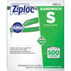 SJN373953 - Sandwich Bags, 6.50" Length x 5.87" Width x 1.20 mil (30 Micron) Thickness, Clear, School, Park, Sandwich, Snack, Office, Commercial, Healthcare, Industrial, Food, Hospital, 500 / Carton