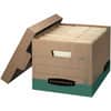 FEL12775 - Recycled File Storage Box, Internal Dimensions: 12" Width x 15" Depth x 10" Height, External Dimensions: 12.8" Width x 16.5" Depth x 10.4" Height, 800 lb, Media Size Supported: Letter, Legal