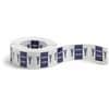 SMD67095 - BCCR Bar-Style Color-Coded Labels, Y, x 1 1/4" Width x 1" Length, Violet, Laminated, 1 Roll