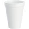 DCC12J12 - J Cup 12 oz Insulated Foam Cups, 12 fl oz, White, Foam, Coffee, Soft Drink, Hot Cider, Hot Chocolate, Juice, Cappuccino, Tea, Cold Drink, 25/Bag, 40 / Carton