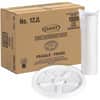 DCC12JL - Dart Vented 6-12 oz Hot Cup Lids, Round, Foam, Plastic, White, 1 Carton