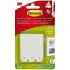 MMM17201PK - Medium Adhesive Picture Hanging Strips, 6 lb (2.72 kg) Capacity, 0.7" Width x 2.8" Length, Adhesive, Medium, for Pictures, Decoration, Painted Surface, Wood, Tile, Poster, Frame, White, 50 / Carton