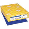 WAU21911 - AstroBrights 65 lb Cardstock, Letter, 8 1/2" x 11", 65 lb Basis Weight, Acid-free, Lignin-free, Long Lasting, Blue, 250 / Pack