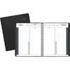 AAG7021405 - 24-HourAppointment Book Planner, Daily, 12 Month, January 2027 to December 2027, 12:00 AM to 11:00 PM, Hourly, 1 Day Single Page Layout, 8 1/2" x 11" Sheet Size, Wire Bound, Simulated Leather