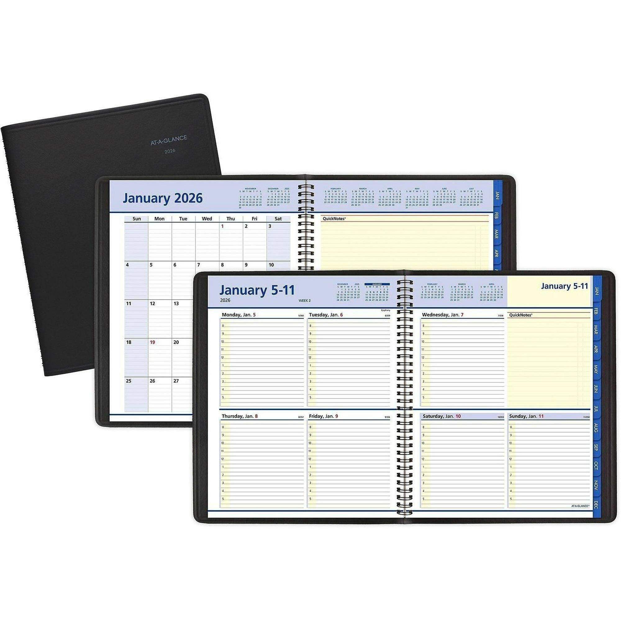 QuickNotes Appointment Book Planner by At-A-Glance AAG760105