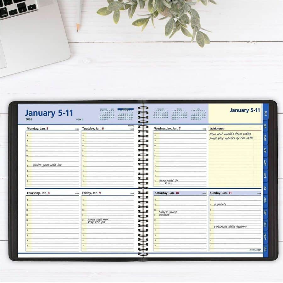 QuickNotes Appointment Book Planner by At-A-Glance AAG760105