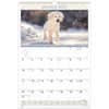 AAGDMW16728 - Puppies Wall Calendar, Large, Julian Dates, Monthly, Yearly, 12 Month, January 2027 to December 2027, 1 Month Single Page Layout, 15 1/2" x 22 3/4" Sheet Size, White Sheet, 2" x 2.13" Block