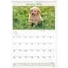 AAGDMW16728 - Puppies Wall Calendar, Large, Julian Dates, Monthly, Yearly, 12 Month, January 2026 to December 2026, 1 Month Single Page Layout, 15 1/2" x 22 3/4" Sheet Size, White Sheet, 2" x 2.13" Block