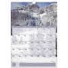 AAGDMW20028 - Scenic Wall Calendar, Medium, Julian Dates, Monthly, 12 Month, January 2026 to December 2026, 1 Month Single Page Layout, 12" x 17" Sheet Size, White Sheet, 1.50" x 1.50" Block, Wire Bound, White