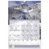 AAGDMW20128 - Scenic Wall Calendar, Large, Julian Dates, Monthly, 12 Month, January 2026 to December 2026, 1 Month Single Page Layout, 15 1/2" x 22 3/4" Sheet Size, White Sheet, 2" x 2.25" Block, Wire Bound, White