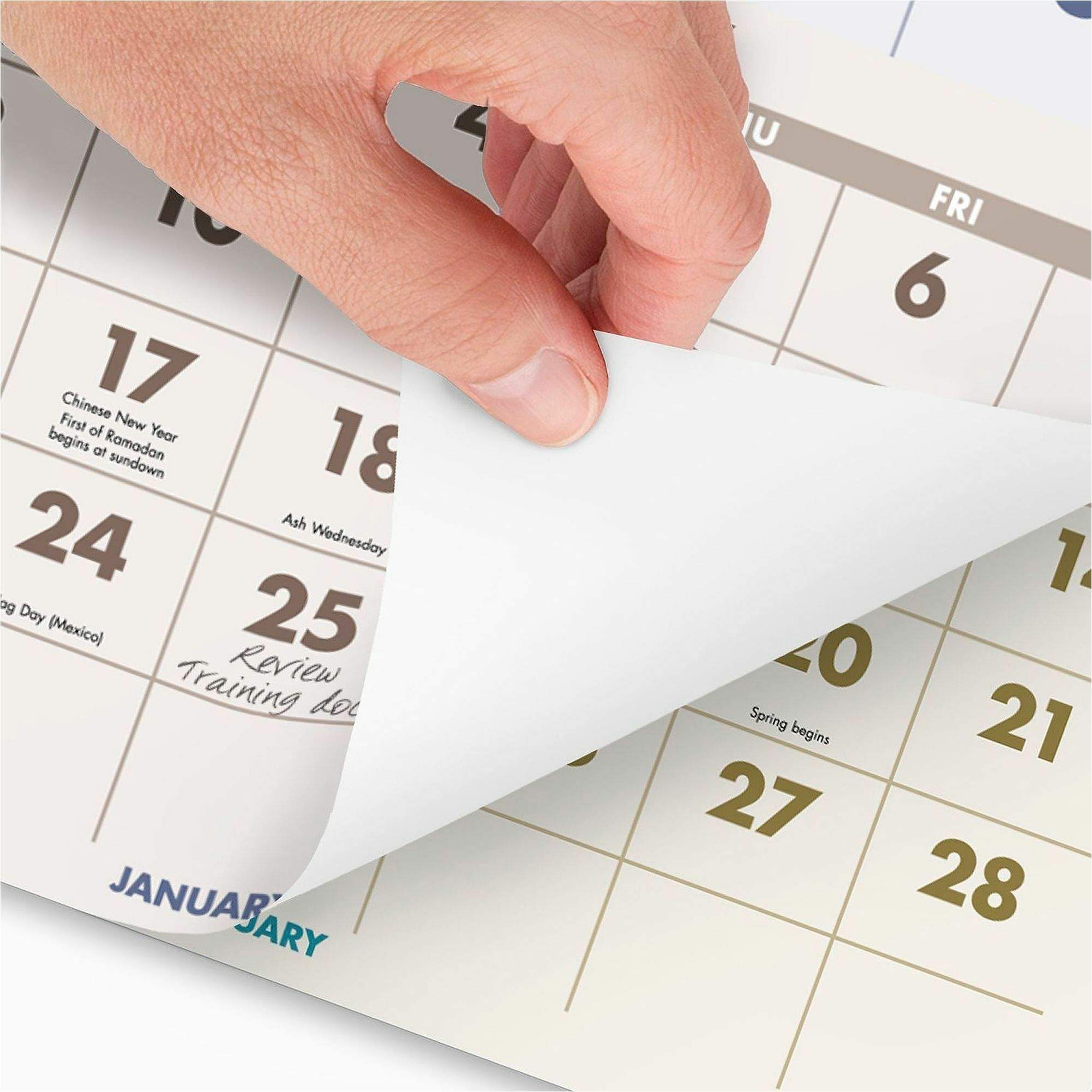 Scenic 3-Month Wall Calendar by At-A-Glance AAGDMW50328