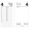 AAGE21050 - Loose-Leaf Desk Calendar Refill, Large, Julian Dates, Daily, 12 Month, January 2027 to December 2027, 7:00 AM to 5:15 PM, Quarter-hourly, 1 Day Double Page Layout, 4 1/2" x 8" Sheet Size, White Sheet
