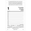 AAGE45850 - Pad Style Desk Pad Calendar Refill, Large, Julian Dates, Daily, 12 Month, January 2026 to December 2026, 7:00 AM to 4:30 PM, Half-hourly, 1 Day Double Page Layout, 5" x 8" Sheet Size, White Sheet