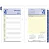 AAGE51750 - QuickNotes Loose-Leaf Desk Calendar Refill, Standard, Julian Dates, Daily, 12 Month, January 2027 to December 2027, 7:00 AM to 5:00 PM, Half-hourly, 1 Day Double Page Layout, 3 1/2" x 6" Sheet Size