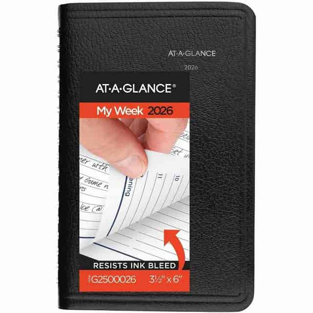 2022 Weekly Appointment Book & Planner By AT-A-GLANCE, 3-1/2" X 6