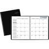 AAGG40000 - DayMinderPlanner, Medium, Julian Dates, Monthly, 12 Month, January 2027 to December 2027, 1 Month Double Page Layout, 7" x 8 3/4" Sheet Size, White Sheet, Wire Bound, Desktop, Black
