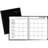 AAGG400H00 - DayMinder Premiere Planner, Medium, Julian Dates, Monthly, 12 Month, January 2026 to December 2026, 1 Month Double Page Layout, 7" x 8 1/2" Sheet Size, White Sheet, Concealed Wire, Black, Paper
