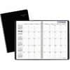 AAGG47000 - DayMinderPlanner, Large, Julian Dates, Monthly, 14 Month, December 2025 to January 2027, 1 Month Double Page Layout, 8" x 12" Sheet Size, White Sheet, Wire Bound, Simulated Leather, Faux Leather