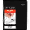 AAGG53500 - DayMinder Block StylePlanner, Medium, Julian Dates, Weekly, 12 Month, January 2027 to December 2027, 1 Week Double Page Layout, 6 7/8" x 8 3/4" Sheet Size, White Sheet, Wire Bound, Black