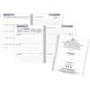 AAGG54550 - DayMinder Executive Refill for G545, Medium, Julian Dates, Weekly, Monthly, 12 Month, January 2027 to December 2027, 1 Week Double Page Layout, 7" x 8 3/4" Sheet Size, White Sheet, Wire Bound, White