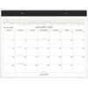 AAGGG250000 - 2-Color Desk Pad, Standard, Monthly, 12 Month, January 2026 to December 2026, 1 Month Single Page Layout, 21 3/4" x 17" Sheet Size, White Sheet, 3" x 2.02" Block, Headband, Desktop, Desk Pad, Multi