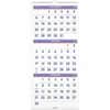 AAGPM1128 - 3-Month Reference Vertical Wall Calendar, Large, Monthly, 14 Month, December 2026 to January 2028, 3 Month Single Page Layout, 12" x 27" Sheet Size, White Sheet, Wire Bound, White, Paper, Chipboard