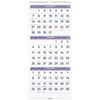 AAGPM1128 - 3-Month Reference Vertical Wall Calendar, Large, Monthly, 14 Month, December 2025 to January 2027, 3 Month Single Page Layout, 12" x 27" Sheet Size, White Sheet, Wire Bound, White, Paper, Chipboard
