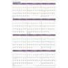 AAGPM1228 - Recycled Yearly Wall Calendar 24" x 36" English, Extra Large, Julian Dates, Yearly, 12 Month, January 2027 to December 2027, 1 Year Single Page Layout, 24" x 36" Sheet Size, White Sheet