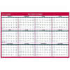 AAGPM32628 - Vertical Reversible Horizontal Erasable Wall Calendar, Extra Large, Julian Dates, Yearly, 12 Month, January 2027 to December 2027, 48" x 32" Sheet Size, White Sheet