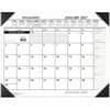 AAGSK117000 - 2-Color Desk Pad, Extra Large, Julian Dates, Yearly, 12 Month, January 2027 to December 2027, 1 Month Single Page Layout, 21 3/4" x 17" Sheet Size, White Sheet, 2.38" x 2.63" Block, Desk Pad, Black
