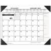 AAGSK117000 - 2-Color Desk Pad, Extra Large, Julian Dates, Yearly, 12 Month, January 2026 to December 2026, 1 Month Single Page Layout, 21 3/4" x 17" Sheet Size, White Sheet, 2.38" x 2.63" Block, Desk Pad, Black