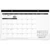 AAGSK1400 - Desk Pad Calendar, Julian Dates, Monthly, 12 Month, January 2026 to December 2026, 1 Month Single Page Layout, 17 3/4" x 11" Sheet Size, White Sheet, 1.50" x 1.50" Block, Headband, Desktop, Desk Pad