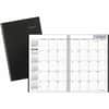 AAGSK200 - DayMinderPlanner, Large, Julian Dates, Monthly, 14 Month, December 2026 to January 2028, 1 Month Double Page Layout, 8" x 12" Sheet Size, White Sheet, Wire Bound, Black