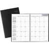 AAGSK200 - DayMinderPlanner, Large, Julian Dates, Monthly, 14 Month, December 2025 to January 2027, 1 Month Double Page Layout, 8" x 12" Sheet Size, White Sheet, Wire Bound, Black