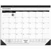 AAGSK3000 - Ruled Monthly Desk Pad, Large, 24" x 19", Large, Julian Dates, Monthly, 12 Month, January 2026 to December 2026, 1 Month Single Page Layout, 24" x 19" Sheet Size, White Sheet, Headband, Desktop, White