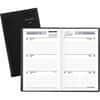 AAGSK4800 - Weekly Planner, Black, Pocket, 3 1/2" x 6", Pocket, Julian Dates, Weekly, 12 Month, January 2027 to December 2027, 1 Week Double Page Layout, 3 1/2" x 6" Sheet Size, White Sheet, Stapled, Paper, Poly