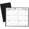 AAGSK4800 - Weekly Planner, Black, Pocket, 3 1/2" x 6", Pocket, Julian Dates, Weekly, 12 Month, January 2026 to December 2026, 1 Week Double Page Layout, 3 1/2" x 6" Sheet Size, White Sheet, Stapled, Paper, Poly