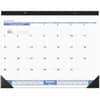 AAGSW20000 - Desk Pad Calendar, Standard, Julian Dates, Monthly, 12 Month, January 2026 to December 2026, 1 Month Single Page Layout, 21 3/4" x 17" Sheet Size, White Sheet, Headband, Desk Pad, Blue, Gray, White